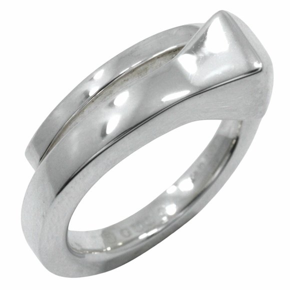 Gucci nail motif ring, size 9, sterling silver, approximately 5.2g, for women - Picture 1 of 8